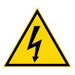 Triangle danger électrique